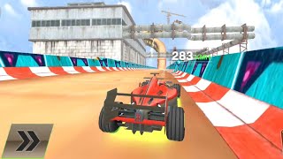 car racing stunt simulator game  impossible car rider recing game  Android 3D game [upl. by Aeet469]