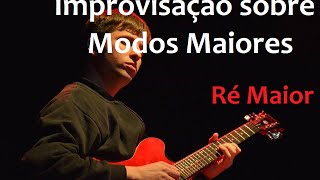 Backing Track  Ré Maior [upl. by Selym]