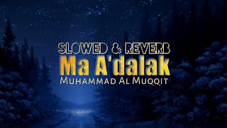 Ma Adalak  Best Nasheed  Muhammad Al Muqqit  Relaxing Slowed amp Reverb Nasheed [upl. by Seaman447]