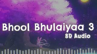 🎧 Bhool Bhulaiyaa 3 Title Track 8D Audio  Kartik A Pitbull Diljit  Neeraj Tanishk Pritam 🎶 [upl. by Adnwahsat]