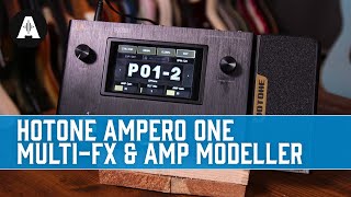 An Affordable Ampless Rig for All Your Recording Needs  Hotone Ampero ONE MultiFX amp Amp Modeller [upl. by Dualc]