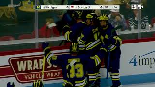 Ice Hockey Highlights vs Boston University Nov 2 [upl. by Ridgley]