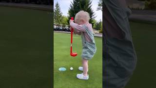 Why is this triggering me so much 😭 kids irritating golf playing [upl. by Fineman]