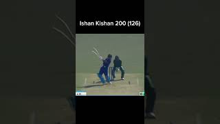 Ishan Kishan batting 200 cricket shorts ishankishan 4rabetind cricketfan [upl. by Avera]