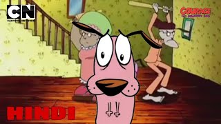 COURAGE THE COWARDLY DOG SHOW IN HINDI  S01 EP 119  CARTOON NETWORK CFY TOONS [upl. by Annael40]