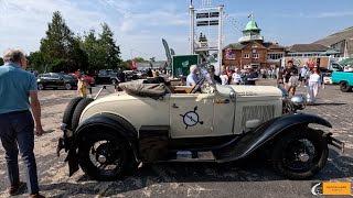 Brooklands American Car Day 2024 Sir Gerry Acher and his 1924 Ford Model A [upl. by Ociram]