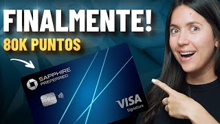 80k puntos con Chase Sapphire Preferred 💳 1000 de bono🔥 [upl. by Bing]