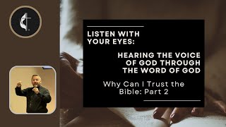 Why I Can Trust the Bible Part 2  9 8 24 Sermon [upl. by Acinor]