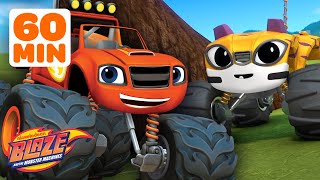 Super Blaze Rescues Babies 👶  1 Hour Compilation  Blaze and the Monster Machines [upl. by Filberto]