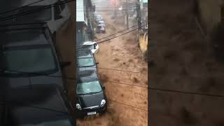 Heavy Rainfall Brings Deadly Flooding to Petropolis Brazil [upl. by Miun611]