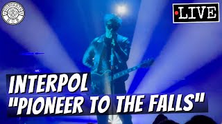 Interpol quotPioneer to the Fallsquot LIVE [upl. by Menard]