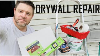 DIY Drywall Repair amp Supply List For Beginners drywallrepair drywalltools [upl. by Aisined]