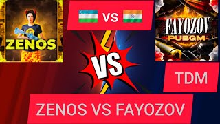 ZENOS PUBG VS FAYOZOV 🇺🇿VS🇮🇳 😨zenospubg pubgmobile fayozov [upl. by Leber]