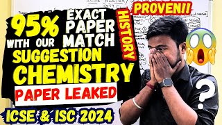 ICSEISC 2024 95 Paper Match with Suggestion  PAPER Leaked Big Update What about Geography 2024 [upl. by Birdie262]