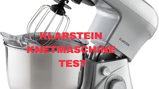 Klarstein Knetmaschine Test [upl. by Zeculon]