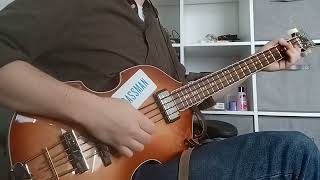 The Beatles  Cant Buy Me Love Bass Cover [upl. by Hawk]