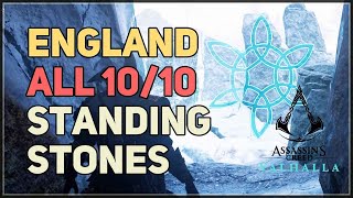 All Standing Stones Mysteries Assassins Creed Valhalla England [upl. by Mazlack]