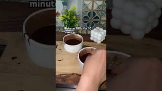 Choco lava cake  easy choco lava cake recipe youtubeshorts recipe [upl. by Carrillo]