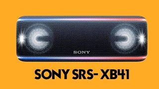 Review SONY SRSXB41 altavoz bluetooth potente con EXTRA BASS y LIVE SOUND  En español [upl. by Ybbor]