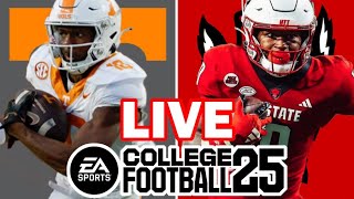 Tennessee vs NC State  9724 Simulation EA College Football 25 [upl. by Zara]