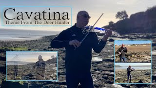 Cavatina  Theme From The Deer Hunter Violin Solo Filmed at Barry Island [upl. by Tailor]