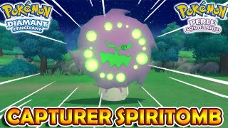 Capturer SPIRITOMB amp Obtenir la Clé de Voûte  Pokémon Diamant Étincelant et Perle Scintillante [upl. by Enylcaj]