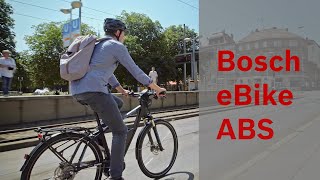 Das Bosch eBike ABS  The Bosch eBike ABS [upl. by Suoivart]