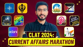 CLAT 2024 Current Affairs Grand Marathon I Current Affairs I Keshav Malpani [upl. by Naylor817]