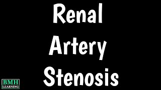 Renal Artery Stenosis  Renal Intervention  Renal Artery Angiogram [upl. by Tolman]