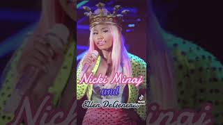 Pound the alarm  Nicki Minaj and Ellen DeGeneres [upl. by Oirretno]