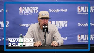 Jason Kidd  Mavs vs Clippers Game 5 pregame press conference [upl. by Jobyna]