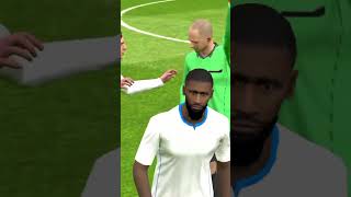 Rudiger Tackle Someone 💀🤣🤣💀 efootball2024 efootball football shorts viralreels [upl. by Suryc]