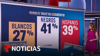 Expertos recomiendan cómo aliviar el agotamiento de las tarjetas de crédito  Noticias Telemundo [upl. by Davie53]