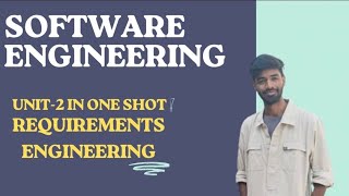 Software Engineering unit 2 Requirements engineering softwareengineering requirements [upl. by Sandye298]