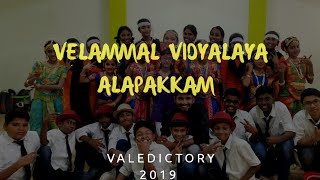 VelAmmal vidyalaya alapakkam school Valedictory function dance 2019 [upl. by Dilahk871]