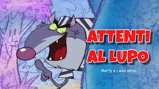 ATTENTI AL LUPO  Marty e i suoi amici  Canzoni Per Bambini [upl. by Niwdla]