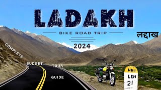 Ladakh Road Trip 2024  Leh Ladakh Tour Plan  Ladakh Bike Trip Budget  Leh Ladakh Tourist Places [upl. by Nylednarb]