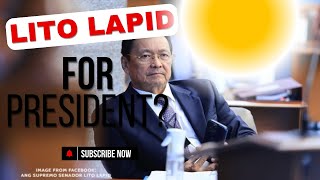 Posibilidad na Maging Presidente ng Pilipinas si Senador Lito Lapid Isang Malalimang Pagsusuri [upl. by Rramel]