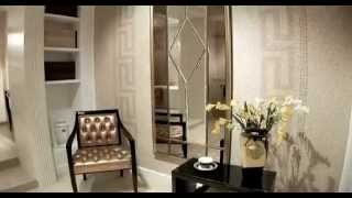 Versace Home Tiles and Furnishing Accessories Versace Showroom 2012 [upl. by Ahsap328]