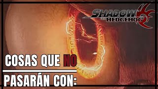 COSAS que NO pasarán con SHADOW en sonicmovie3 Angelemerarudo amp Tricore Time [upl. by Ennayllek]