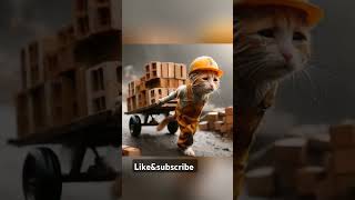 Cat workcat cute 🥹🥹youtube ytshortsindia [upl. by Micco]