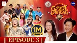 COMEDY DARBAR  Episode 3  Dhiraj Magar Upasana Singh Thakuri  Gauri Malla Bijay Baral [upl. by Kirst634]