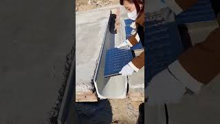 High temperature resistant and crush resistant drainage ditch [upl. by Airotel]