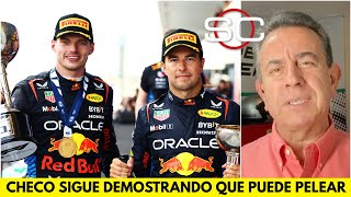 CHECO PÉREZ dio UNA CLASE en el gran Premio de Japón para el 12 de RED BULL  SportsCenter [upl. by Nasas]