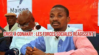 Urgent  Les Forces Sociales de Guinée Brisent le Silence sur la Crise à Conakry  Guinée Conakry [upl. by Behnken334]