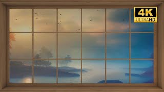 quotWonderful sunset view outside the windowquot 2 [upl. by Hnamik435]