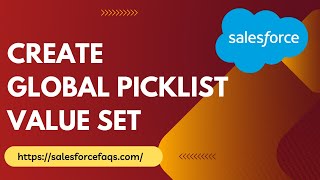 Global Picklist Value Set in Salesforce  How to Create Global Picklist Value Set in Salesforce [upl. by Novak]