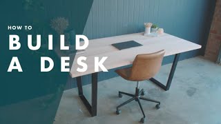 How To Build A Desk  Bunnings Warehouse Howto guide [upl. by Eittam999]