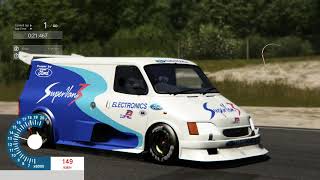 Ford Super Van lll V10 Superlap at Bridgehampton Race Circuit Assetto Corsa Replay Camera [upl. by Adnalahs895]