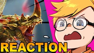 ESPINAS IS CRAZY REACTION  Monster Hunter Rise Sunbreak [upl. by Ahsineg576]